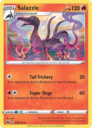 Salazzle 028 - Uncommon
