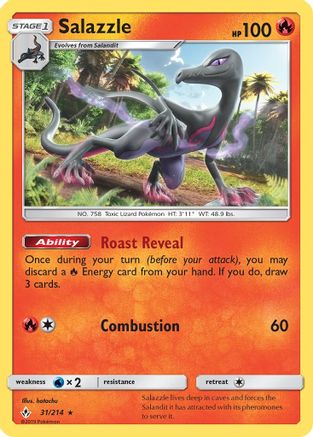 Salazzle 031 - Rare