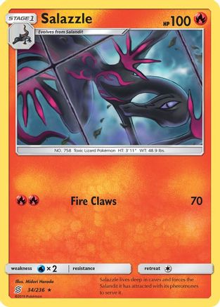 Salazzle (34) - Rare