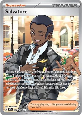 Salvatore 202/162  - Holofoil - Ultra Rare