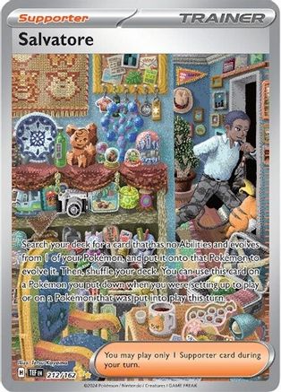 Salvatore 212/162 - Holofoil - Special Illustration Rare