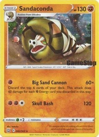 Sandaconda (Gamestop Exclusive) 082/163 - Holofoil - Promo