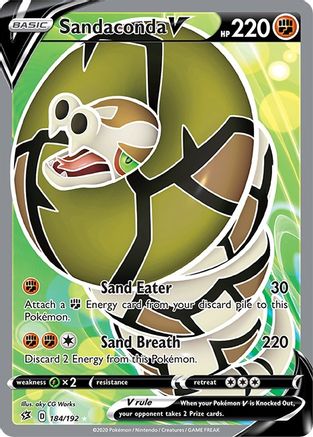 Sandaconda V (Full Art) 184 - Holofoil - Ultra Rare