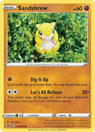 Sandshrew 131 - Common