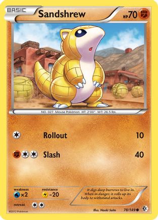 Sandshrew - Common