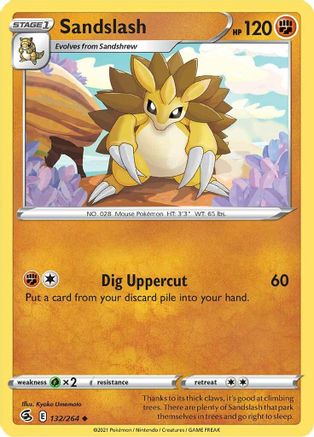 Sandslash 132 - Uncommon