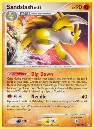 Sandslash - Rare