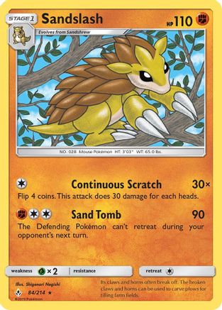 Sandslash - Rare