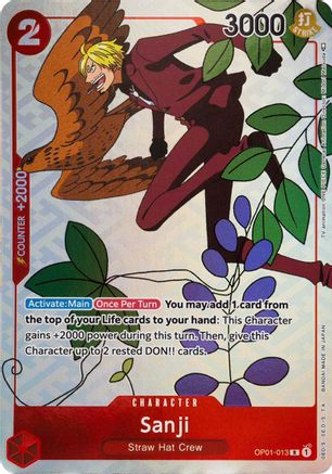 Sanji (Gift Collection 2023) (OP01-013) - Rare