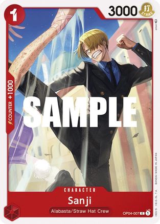 Sanji (007) (OP04-007) - Common