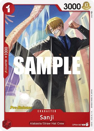 Sanji (007) (OP04-007) - Common