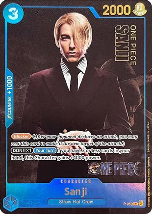 Sanji (Premium Card Collection -Live Action Edition-) (P-050) - Promo