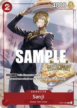 Sanji (Online Regional 2023) [Participant] (ST01-004) - Promo