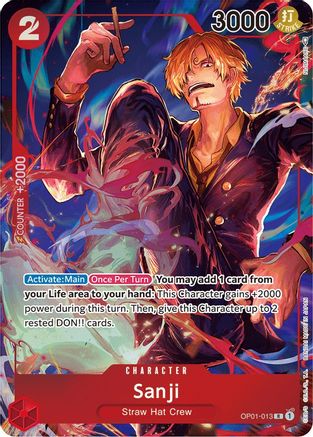 Sanji (Parallel) (OP01-013) - Rare - Image 10