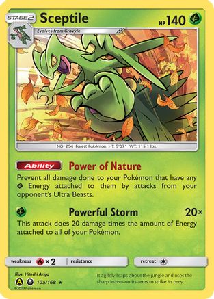 Sceptile 10a/168 - Holofoil - Promo