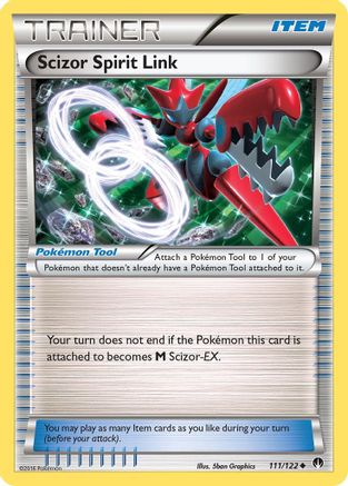 Scizor Spirit Link 111 - Uncommon