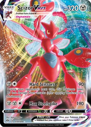 Scizor VMAX 119 - Holofoil - Ultra Rare