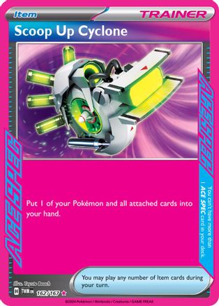 Scoop Up Cyclone 162 - Holofoil - ACE SPEC Rare