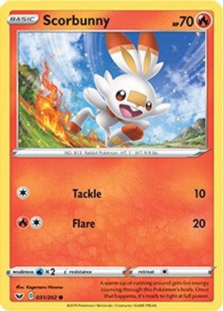 Scorbunny (Premium Collection) 031/202 - Holofoil - Promo