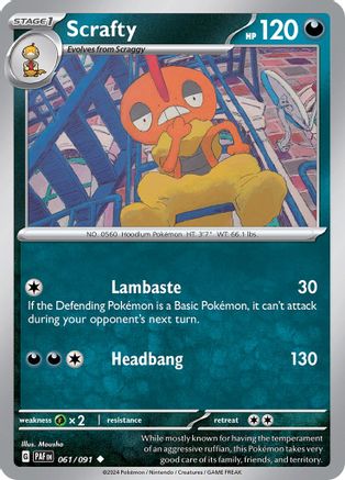 Scrafty 061  - Uncommon
