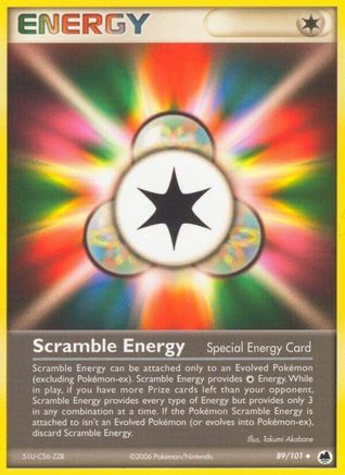 Scramble Energy/101  - Reverse Holofoil - Uncommon