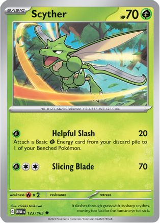 Scyther 123 - Uncommon