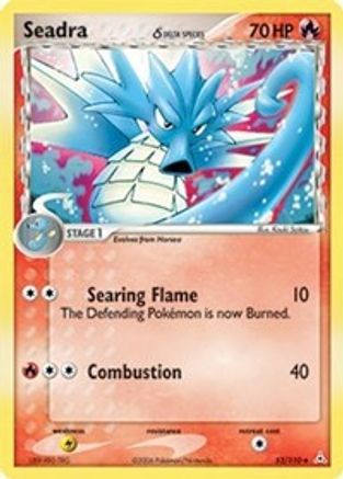 Seadra (Delta Species) 052/110 - Reverse Holofoil - Uncommon