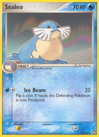 Sealeo/108 - Reverse Holofoil - Uncommon