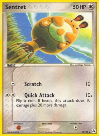Sentret 062 - Reverse Holofoil - Common
