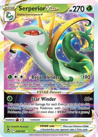Serperior VSTAR 008 - Holofoil - Ultra Rare