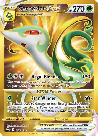 Serperior VSTAR (Secret) (210) (Secret) 210 - Holofoil - Secret Rare