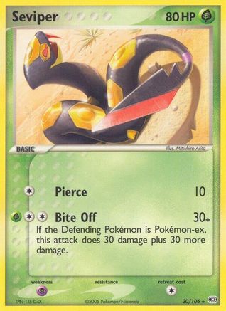Seviper - Reverse Holofoil - Rare