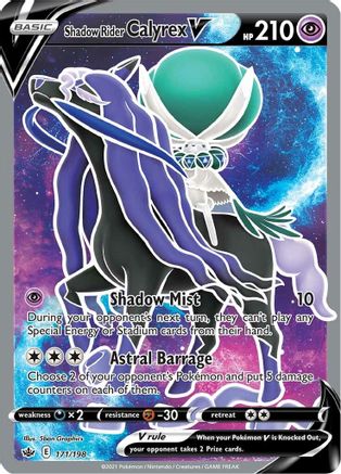 Shadow Rider Calyrex V (Full Art) 171 - Holofoil - Ultra Rare