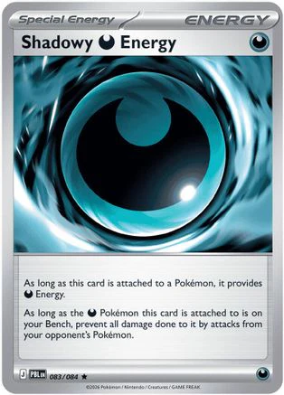 Shadowy Darkness Energy 083 - Reverse Holofoil - Rare