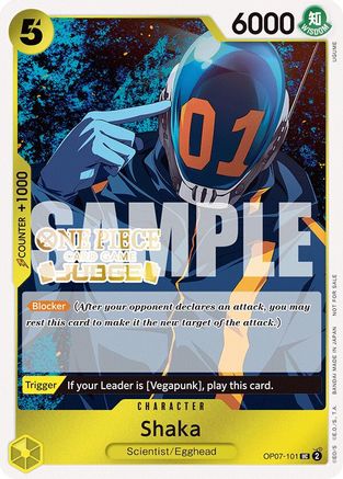 Shaka (Judge Pack Vol. 5) (OP07-101) - Uncommon