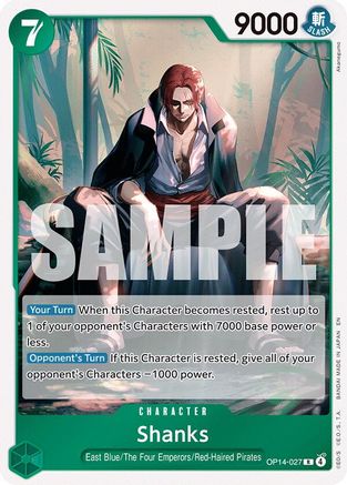 Shanks (OP14-027) - Rare