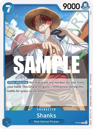 Shanks (Sealed Battle Kit Vol. 1) (P-051) - Promo