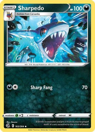 Sharpedo 163 - Uncommon