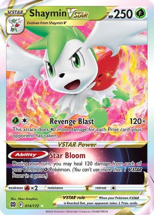 Shaymin VSTAR 014 - Holofoil - Ultra Rare