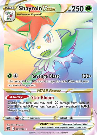 Shaymin VSTAR (Secret) 173 - Holofoil - Secret Rare