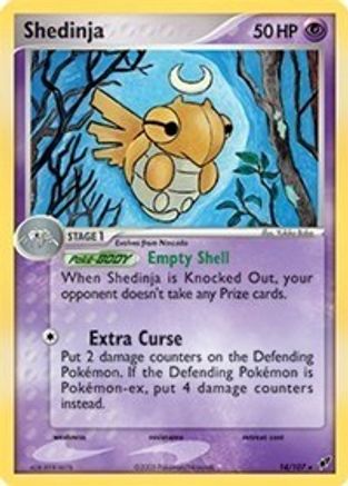 Shedinja - 14/107/107 - Rare