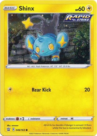 Shinx (Cosmos Holo) 046/163 - Holofoil - Promo