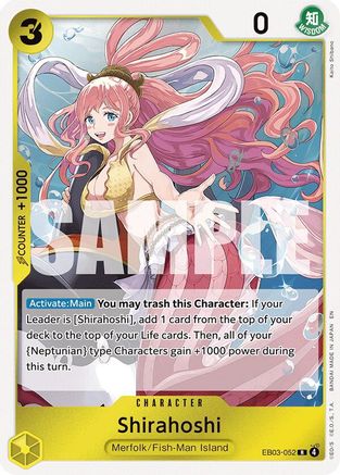 Shirahoshi (EB03-052) - Rare