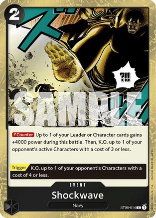 Shockwave (Jolly Roger Foil) (ST06-014) - Common