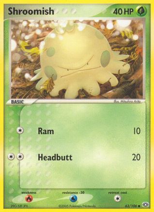 Shroomish - Reverse Holofoil - Common