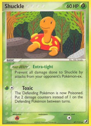 Shuckle - Reverse Holofoil - Uncommon