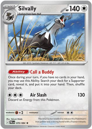 Silvally 070/084 - Holofoil - Rare