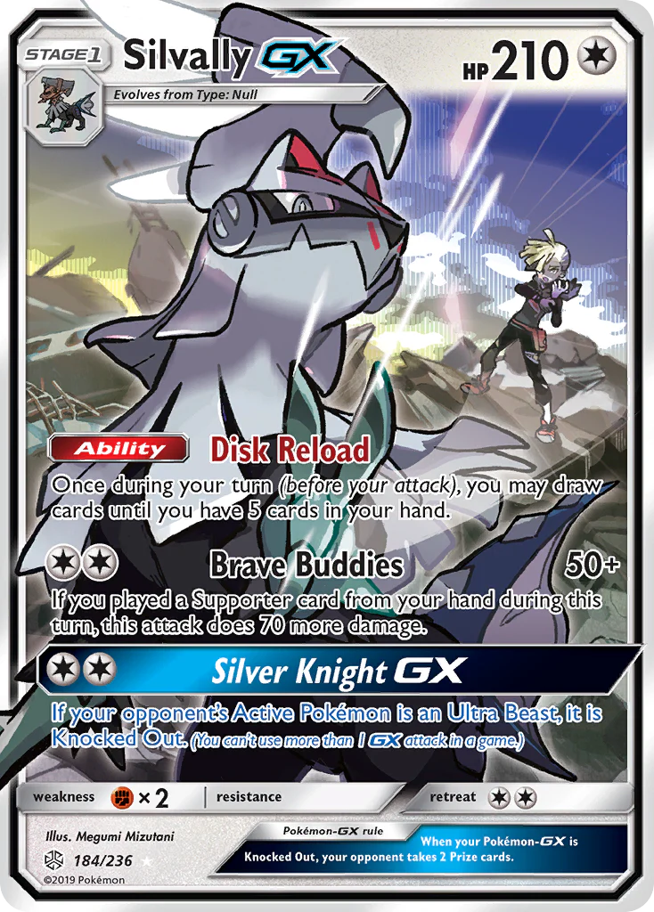 Silvally GX 184 - Holofoil - Ultra Rare
