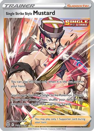 Single Strike Style Mustard TG28 - Holofoil - Ultra Rare