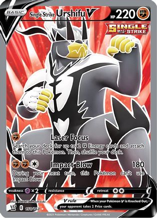 Single Strike Urshifu V (Full Art) 150 - Holofoil - Ultra Rare